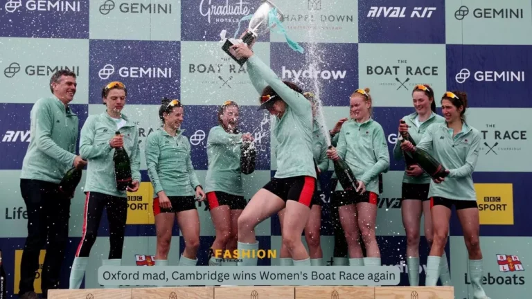Oxford mad, Cambridge wins Women's Boat Race again.