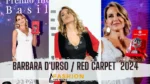 How Does Barbara D'Urso Define Red Carpet Glamour? 2024