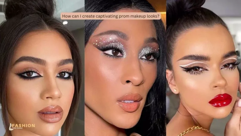 How can I create captivating prom makeup looks?