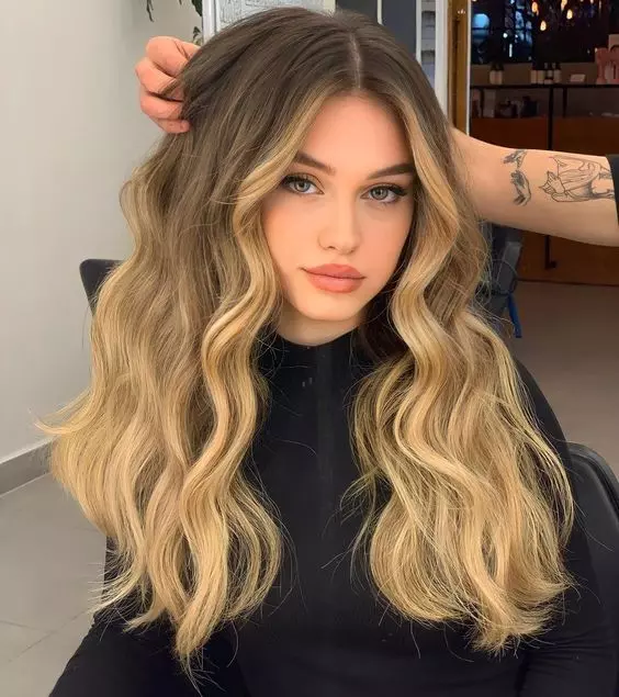 What's your view on golden blonde balayage?