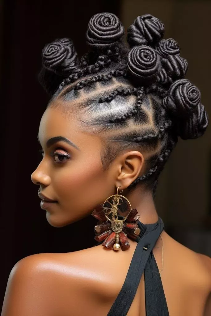  Goddess Braids with beads for a stylish touch?