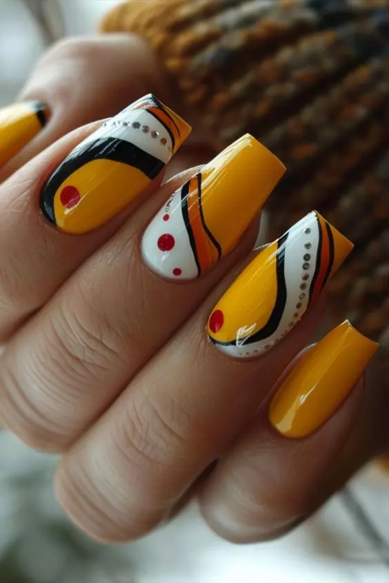 How about trying Abstract Art Nails?