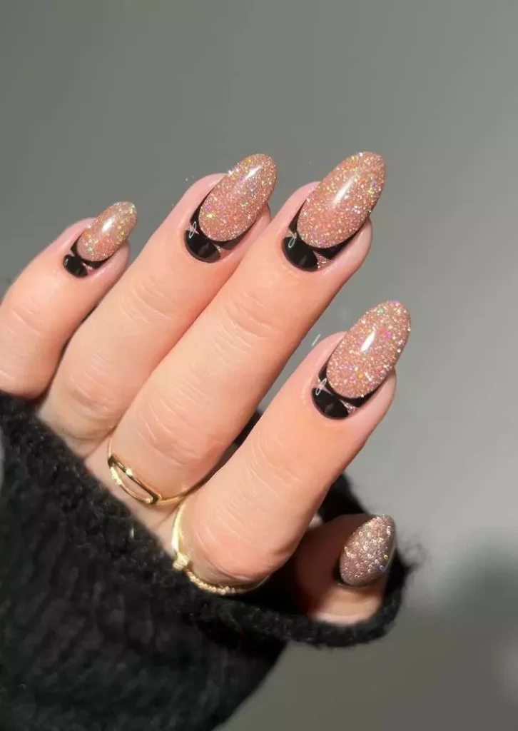 How about Crescent Moon nails?