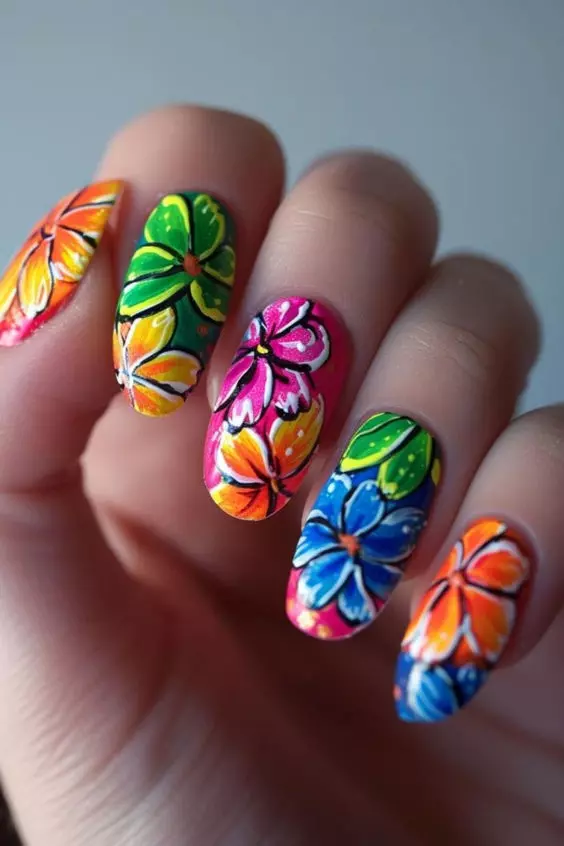 Ready for cool nail designs for a beach party?