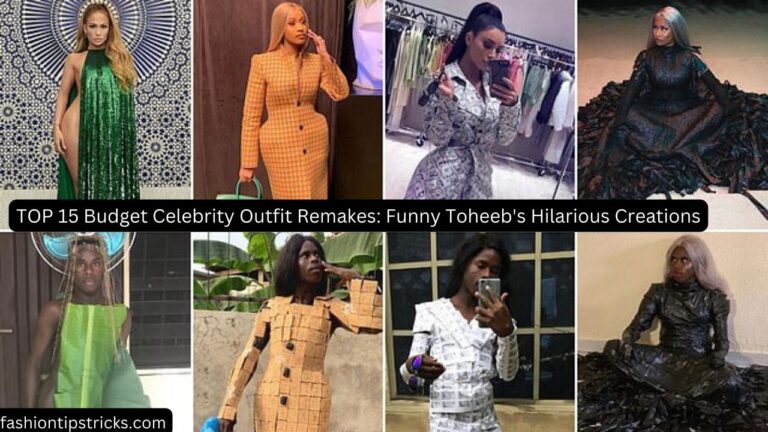 TOP 15 Budget Celebrity Outfit Remakes: Funny Toheeb's Hilarious Creations