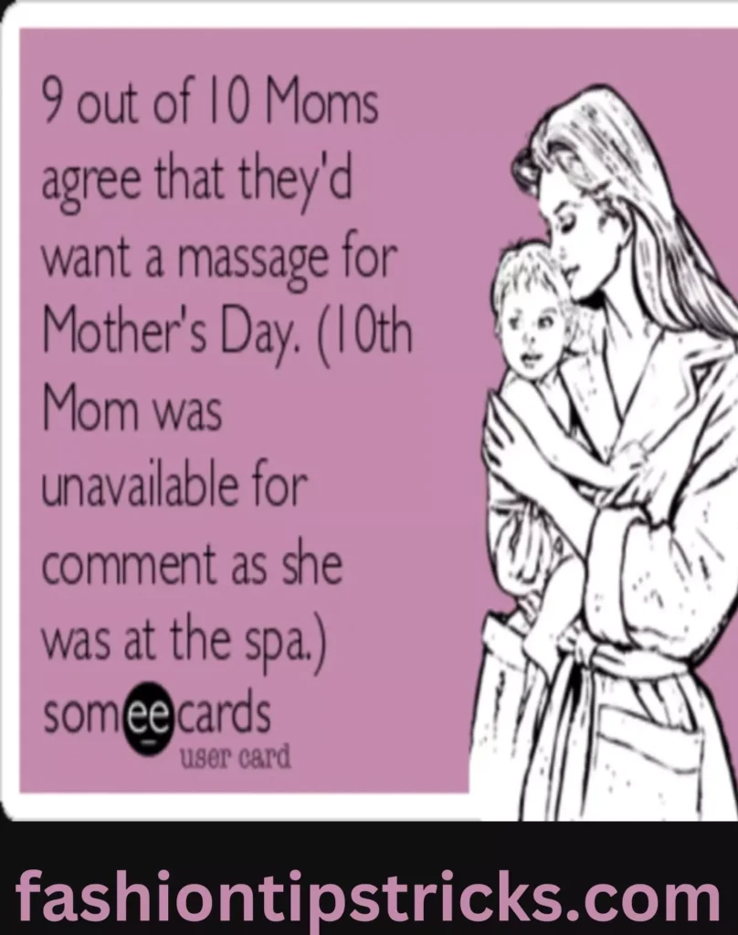 9 out of 10 Moms Prefer a Massage for Mother's Day (The 10th Mom is spa-bound!)