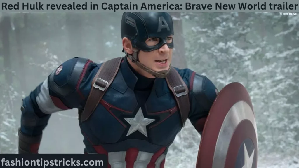 Red Hulk revealed in Captain America: Brave New World trailer