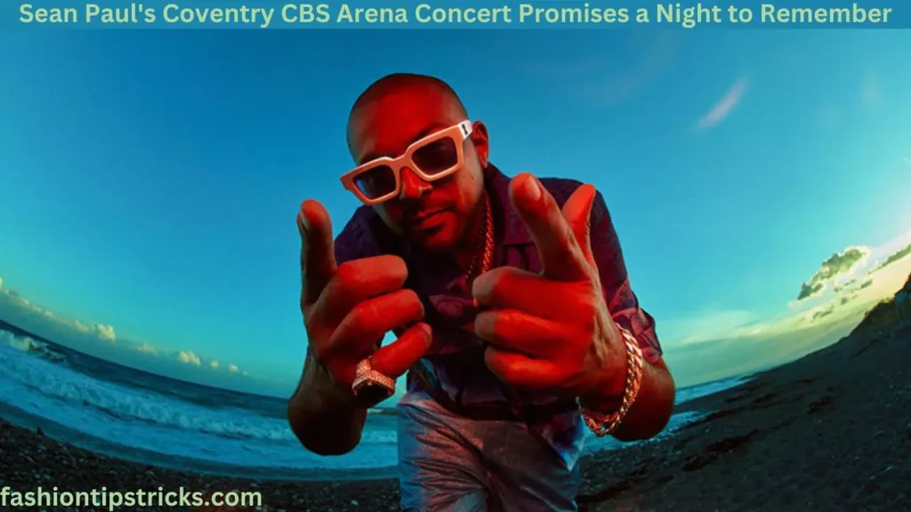 Sean Paul's Coventry CBS Arena Concert Promises a Night to Remember