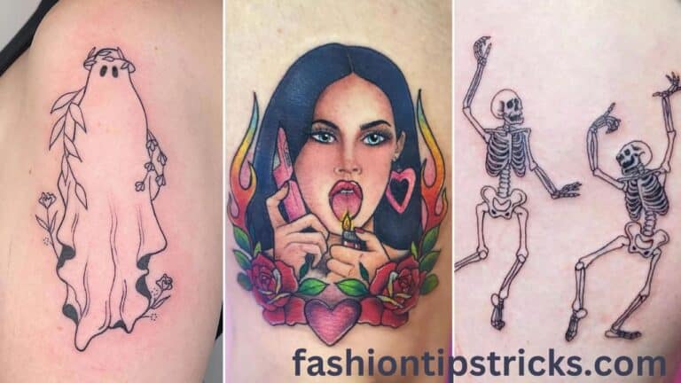 13 Halloween Tattoos That Are Both Spooky and Fun