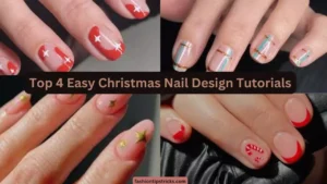 Top 4 Easy Christmas Nail Design Tutorials