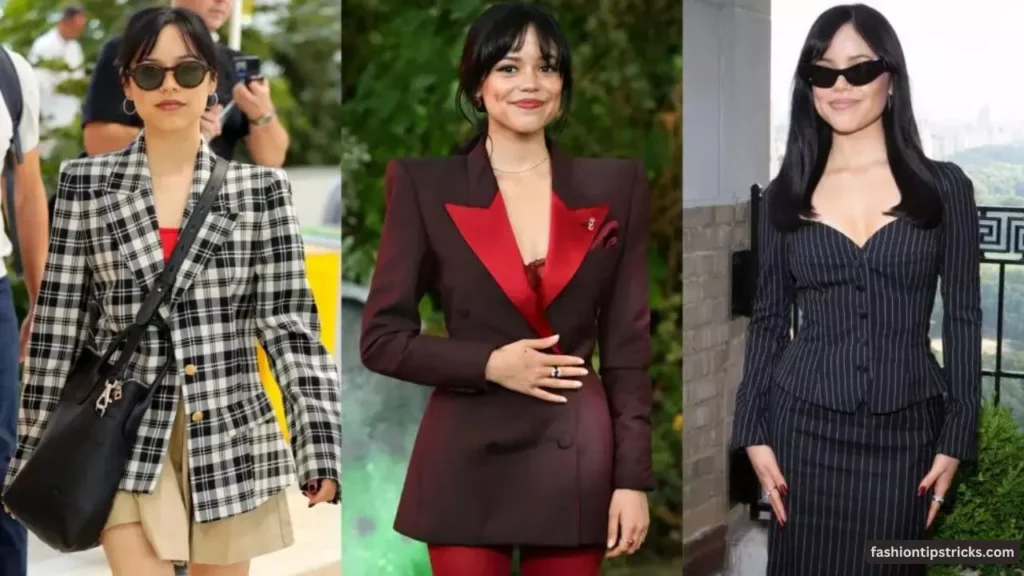 Jenna Ortega’s Beetlejuice Press Tour Outfits Show She’s the Best at Rocking a Blazer