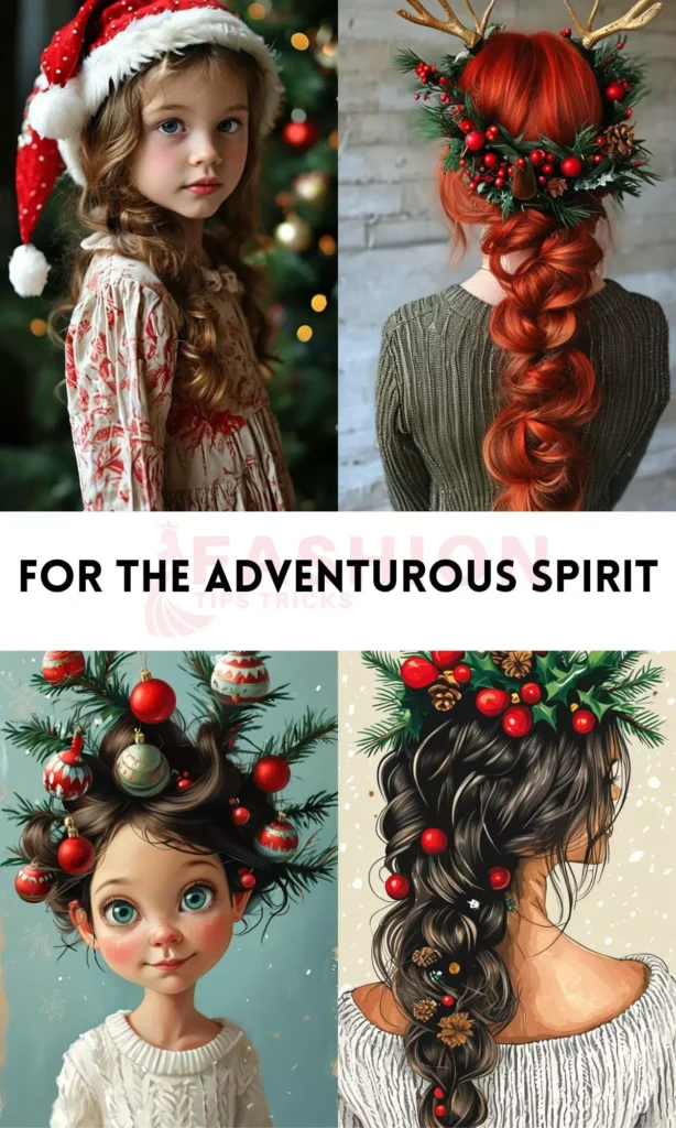 Christmas Hairstyles For Children