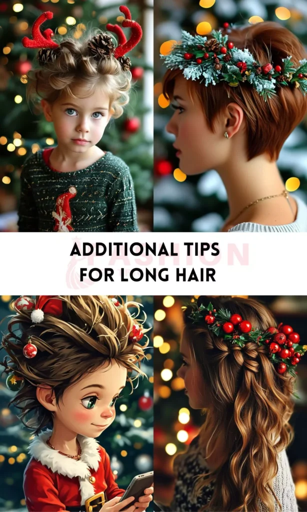 Christmas Hairstyles For Children