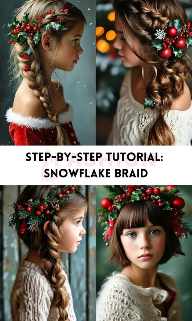 Christmas Hairstyles For Children