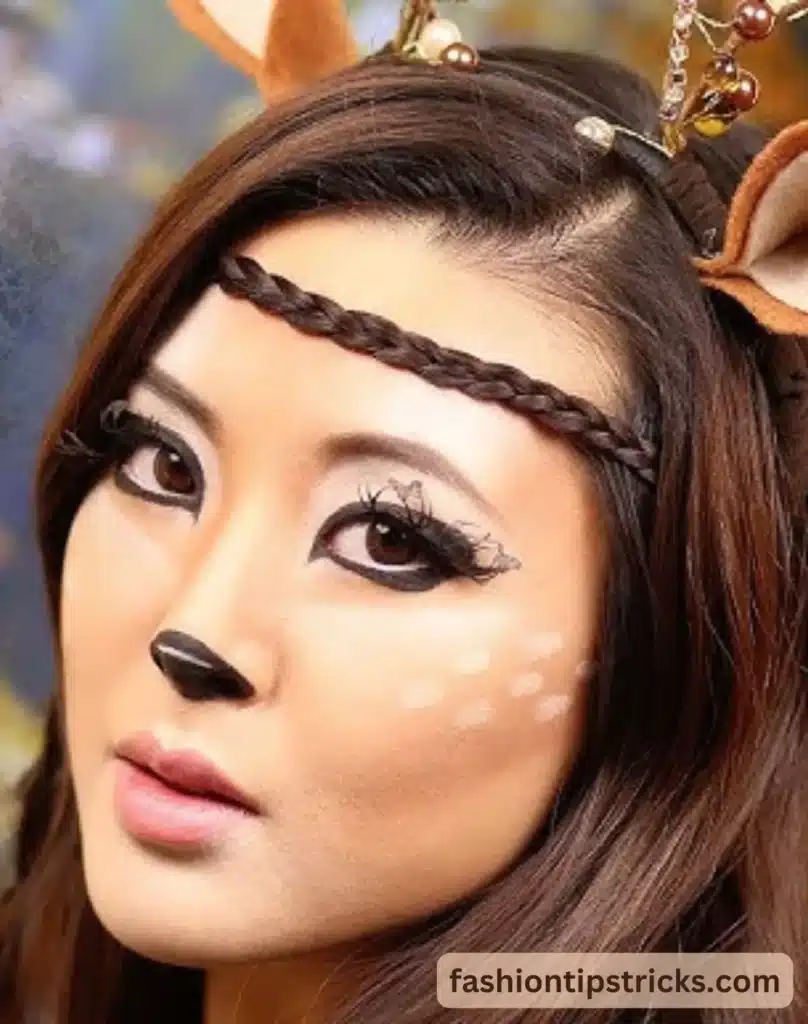 Simple Deer Makeup