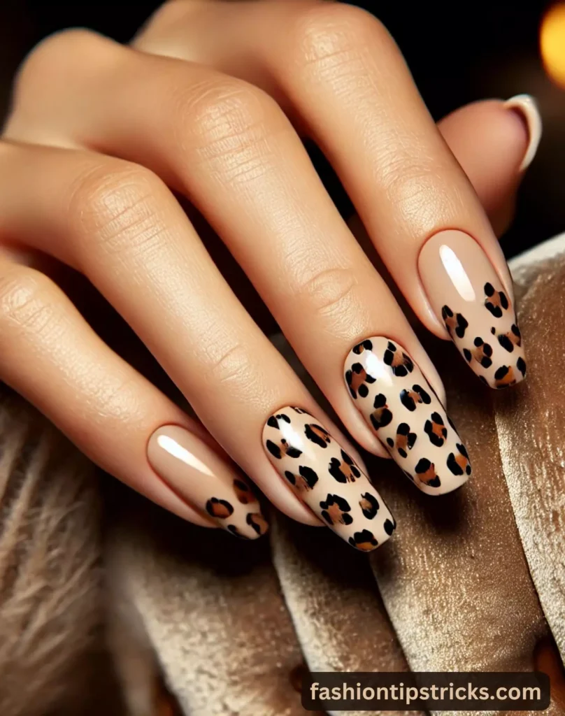 Metallic Cheetah Print