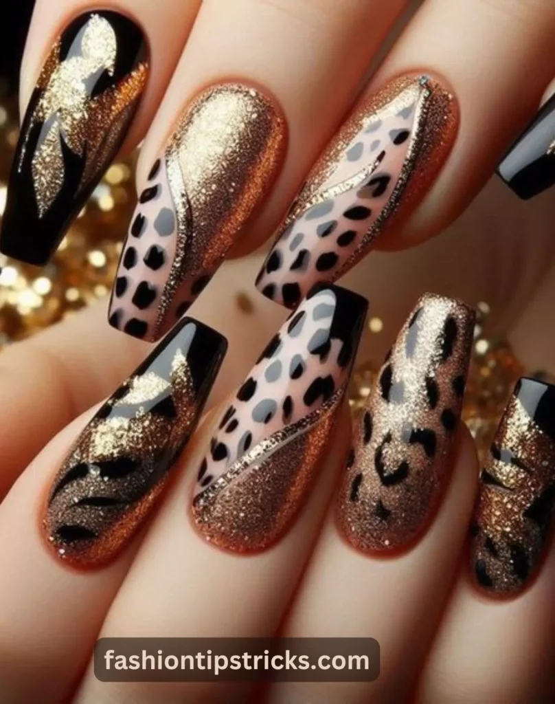 Sparkly Cheetah Print