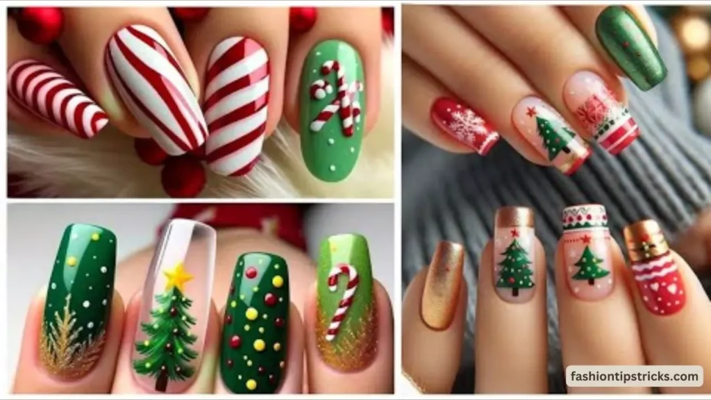 39 Chic Christmas Nail Art Designs