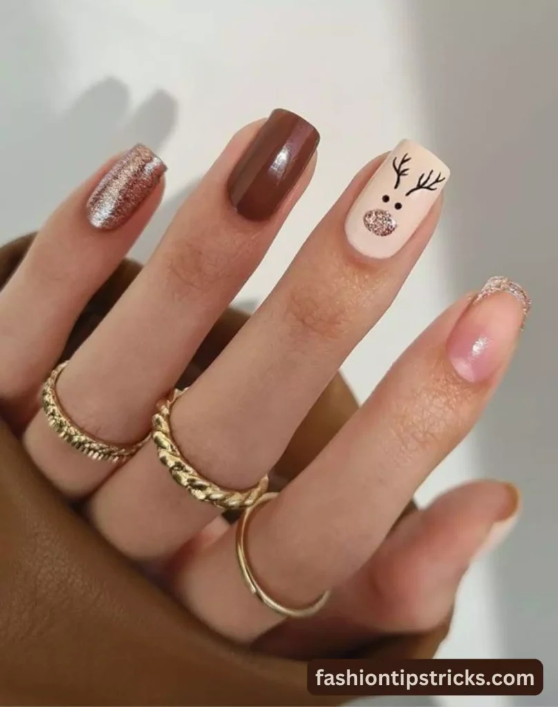 Reindeer Nail Inspirations