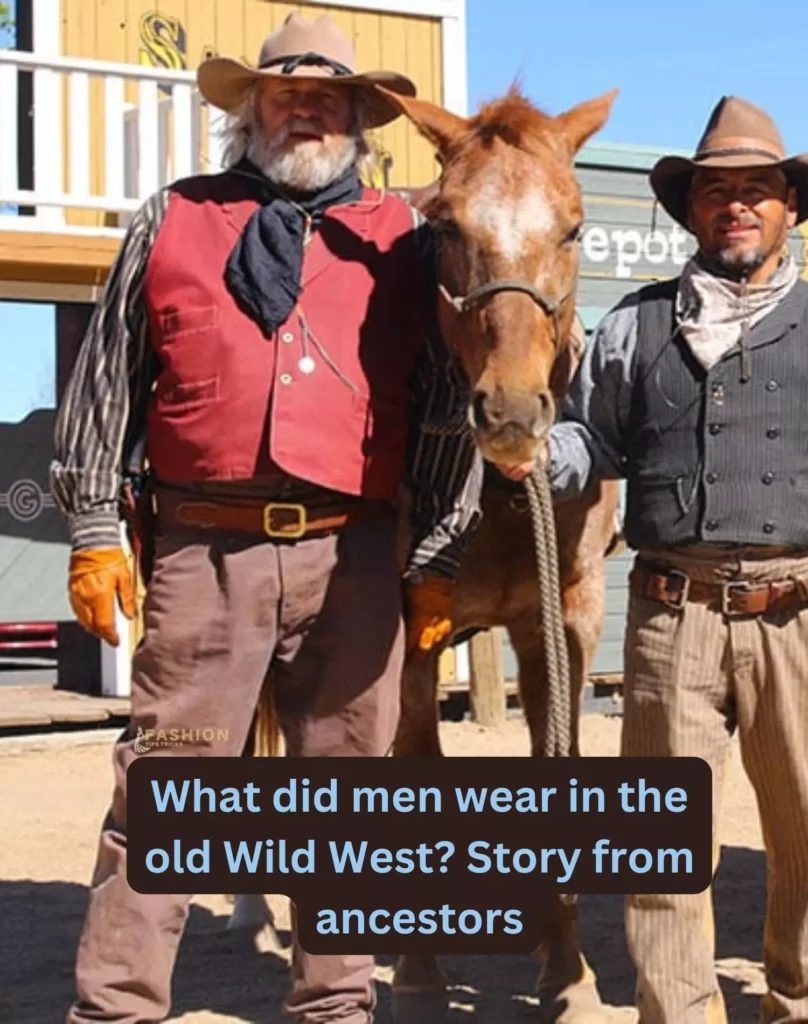 What did men wear in the old Wild West? Story from ancestors