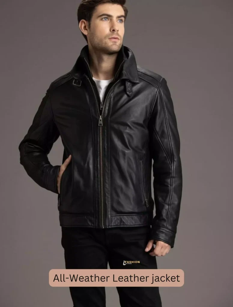 All-Weather Leather jacket