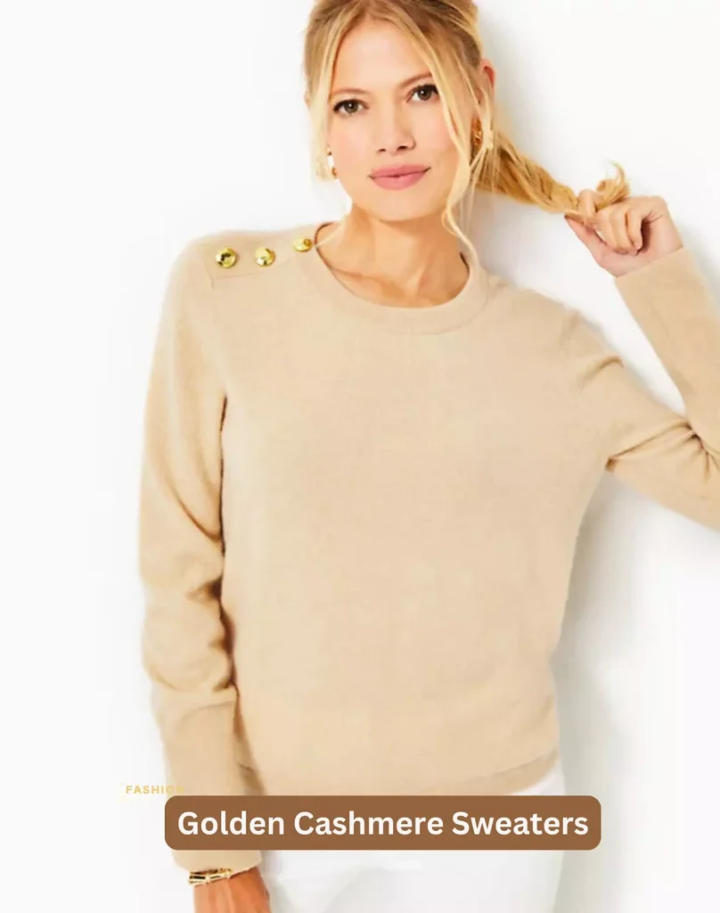 Golden Cashmere Sweaters