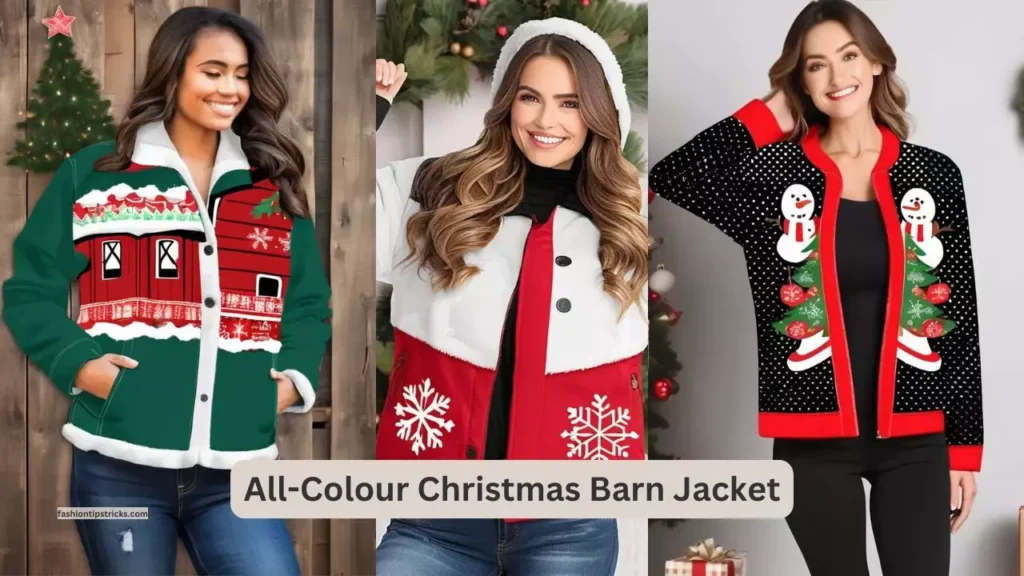 All-Color Christmas Barn Jacket.