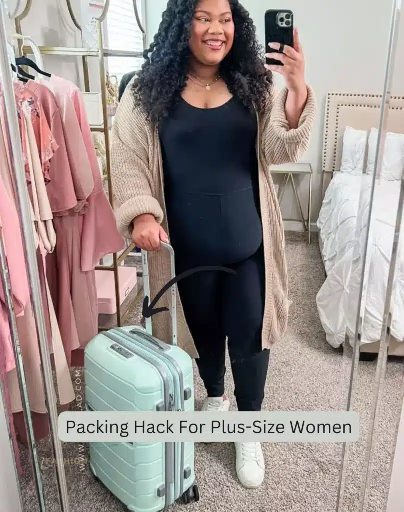 Packing Hack For Plus-Size Women