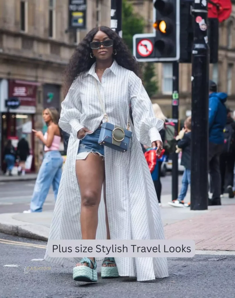 Plus size Stylish Travel Looks