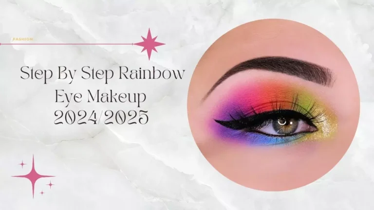 Rainbow Eye Makeup 2024/2025 | Step By Step Rainbow Eye Makeup