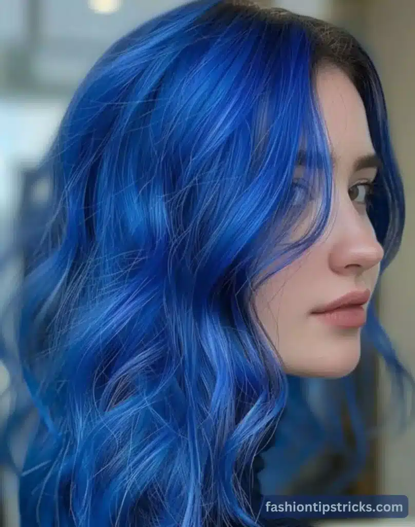 Blue Hair Trends 2024