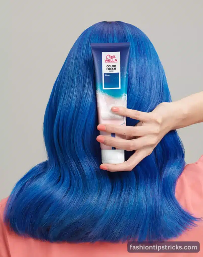 Keep Blue Hair Fresh