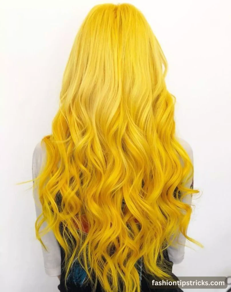 Sunny Yellow Locks