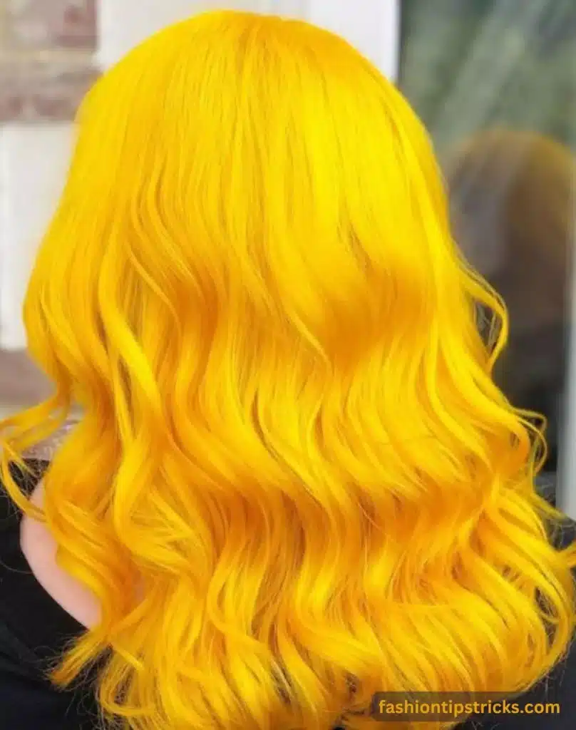 Lemon-Lit Hair